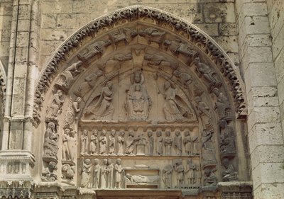 Madonna ve Enthroned Çocuk