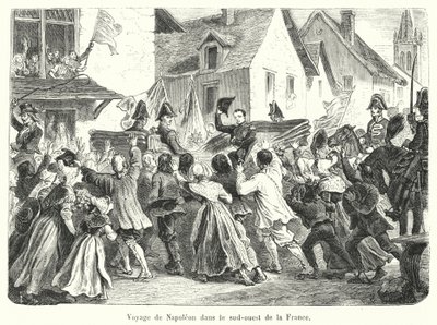 Napolyon'un güneybatı Fransa gezisi by French School