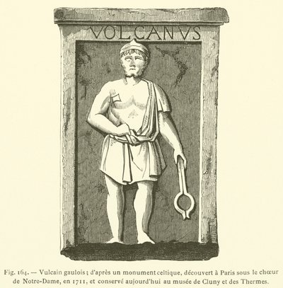 Galya Vulkan (gravür) by French School