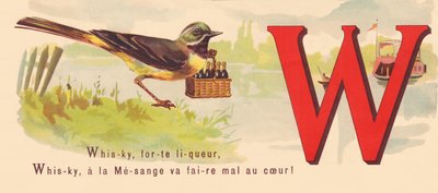 W: Viski, güçlü likör, Viski, baştankara kalbi incitecek mi! by French School