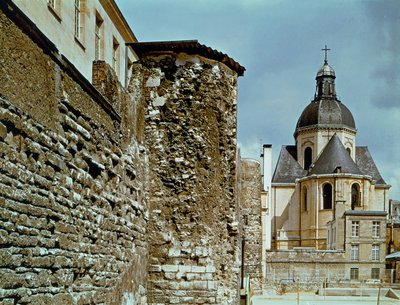 Philippe Auguste Duvarı (1165-1223) rue des Jardins Saint-Paul by French School