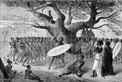 Warriors Caffres Zoulous, Güney Afrika by French School