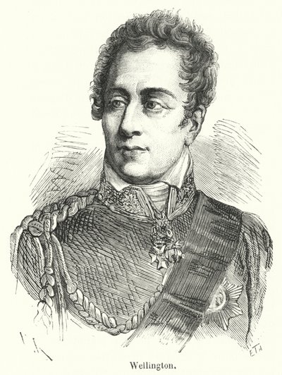 Wellington (gravür) by French School