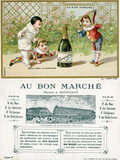 Ne şans! bir Şişe Şampanya; Paris