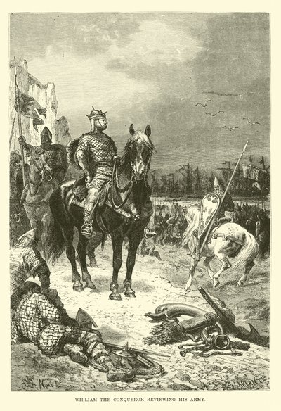 Fatih William ordusunu gözden geçiriyor by French School