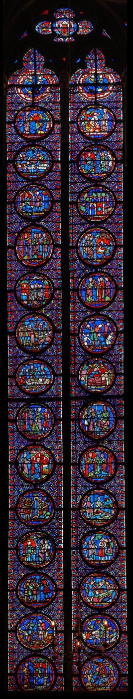 Pencere w12 Judith ve Eyüp Kitapları by French School