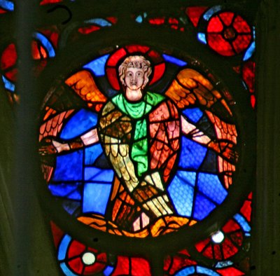 Melek Hiyerarşisini gösteren w141 penceresi: Seraphim by French School