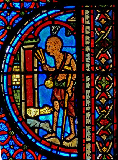 Dalışlar ve Lazarus Meselini gösteren w23 penceresi by French School