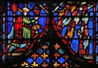 Pencere w3 Musa dua ediyor: bıldırcın iniyor. Uyuşmuş XI 31 by French School