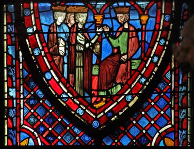Pencere w7 Magi - Herod ile by French School