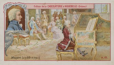 Wolfgang Amadeus Mozart, Avusturyalı besteci by French School