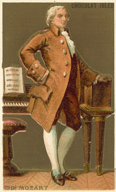 Wolfgang Amadeus Mozart, Avusturyalı besteci by French School