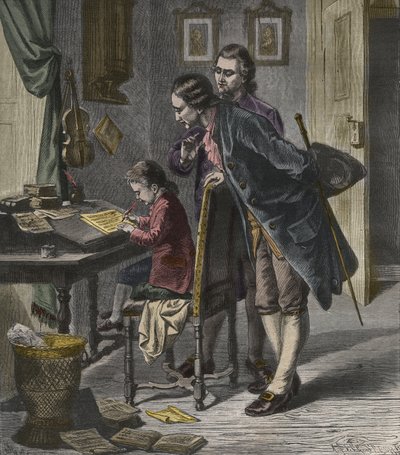 Wolfgang Amadeus Mozart, babası Leopold