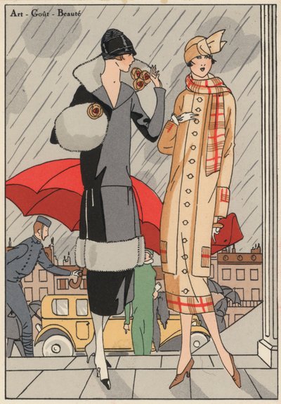 Premet ve Gustave Beer tasarımcılarının 1920