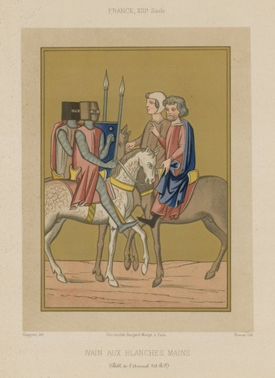 Beyaz Eller Yvain by French School