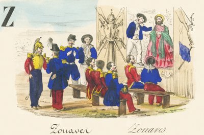 Z: Zouaves — Zouaves by French School