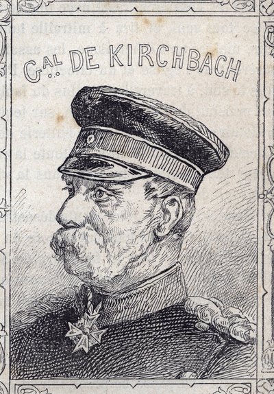 Prusyalı general Hugo von Kirchbach