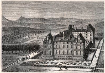 Rosny kalesinin görünümü by French School