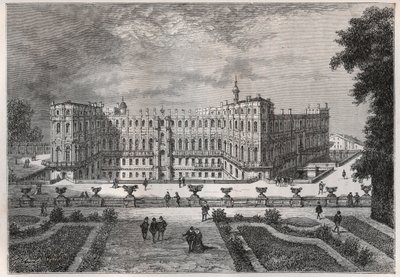 IV. Henri yönetimindeki Saint-Germain (Saint Germain) (Seine ve Oise) kalesinin görünümü - “Fransa
