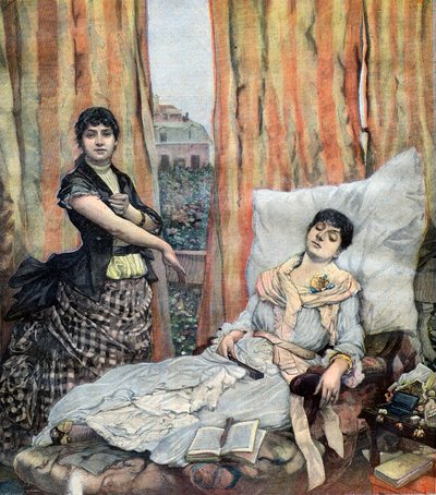 günlük morfin iğnesi olan kadınlar by French School