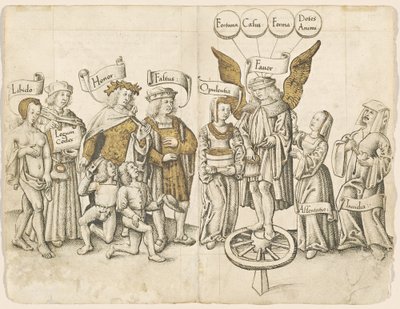 İnsan İyiliği Üzerine Bir Diyalog (recto) [fol. 15 verso / 16 recto] by French early 16th Century