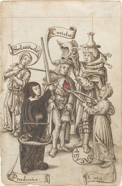 "Kalbinizi Dışarıda Yemeyin" [fol. 22 rekto] by French early 16th Century