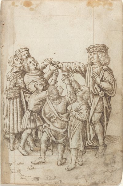 "Sağ Elinizi Herkese ve Muhteliflere Vermeyin" [fol. 13 recto] by French early 16th Century