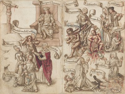 "Küllerdeki Çömleğin İzini Sil" [fol. 32 verso / 33 recto] by French early 16th Century