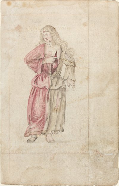 Dostluğun Kişileştirilmesi (Amicitia) [fol. 2 rekto] by French early 16th Century