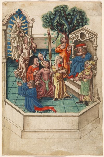 Apelles İfşası [fol. 6 doğru] by French early 16th Century