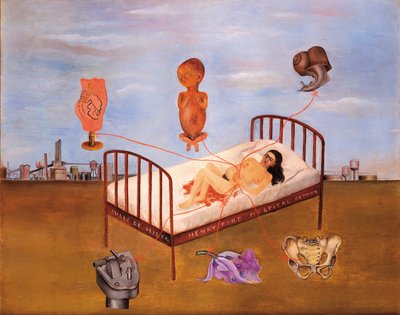 Henry Ford Hastanesi by Frida Kahlo