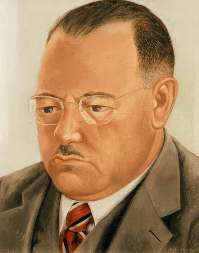 Portre Ing. Marte R. Gomez by Frida Kahlo