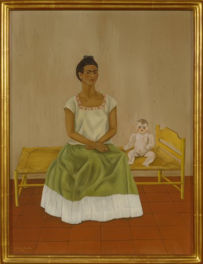 Yataklı Otoportre by Frida Kahlo