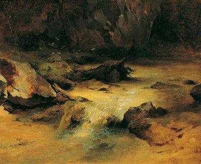 Wildbach by Friedrich August Mathias Gauermann
