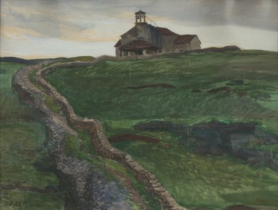 Lussin üzerinde Ossero by Friedrich Beck