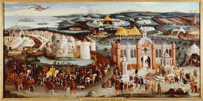 Fransa Kralı I. François ile İngiltere Kralı VIII Henry