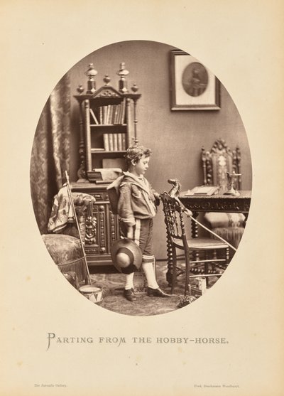 Hobi atından ayrılmak by Friedrich Bruckmann