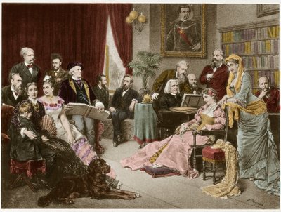 Richard Wagner ve Liszt, Bayreuth