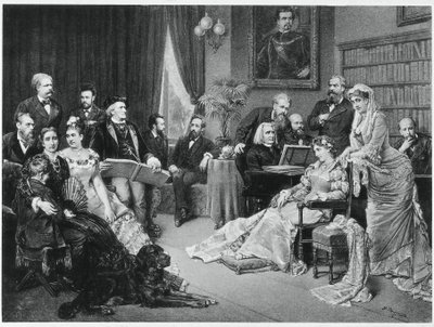 Richard Wagner ve Liszt, Bayreuth