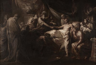 Der Tod des Germanicus by Friedrich Heinrich Fuger
