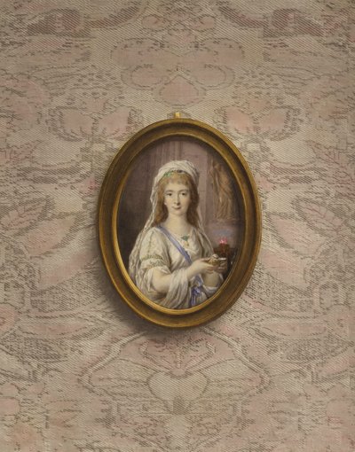 Bir Vestal Bakire Portresi by Friedrich Heinrich Fuger