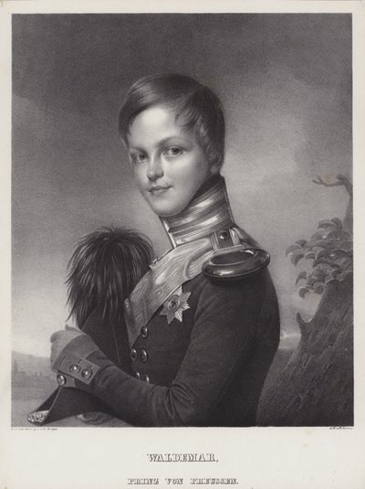 Prusya Prensi Waldemar by Friedrich Jentzen