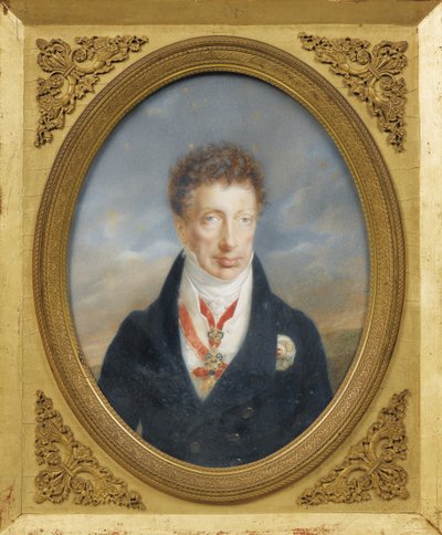 Avusturya Arşidükü Charles 1771-1847, Teschen Dükü, c. 1823 by Friedrich Johan Gottlieb Lieder