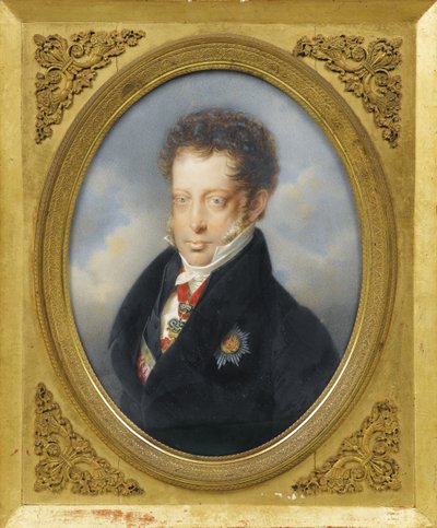 Avusturya Arşidükü Louis 1784-1864, c. 1823 by Friedrich Johan Gottlieb Lieder