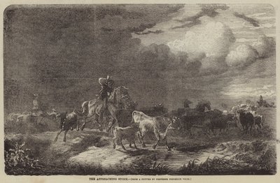 Yaklaşan Fırtına by Friedrich Johann Voltz