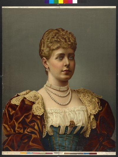 Saxe- Coburg-Gotha Prensesi Mary by Friedrich Kaiser