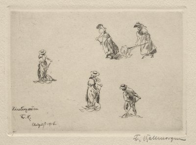 Samancılar, 1916. by Friedrich Kallmorgan