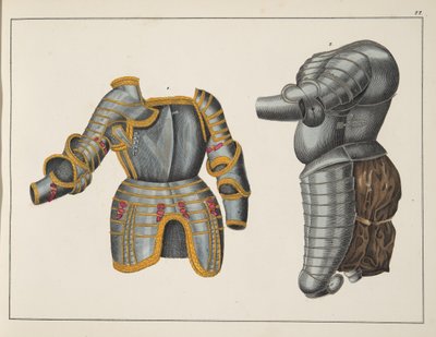 Armour, plate from 