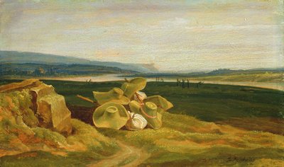 Güneş Şapkalı Manzara, 1825 by Friedrich Philipp Reinhold