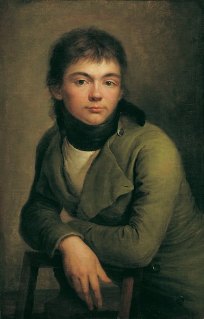 kendi kendine portre by Friedrich Philipp Reinhold